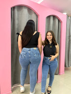 JEANS PITILLO CELESTE