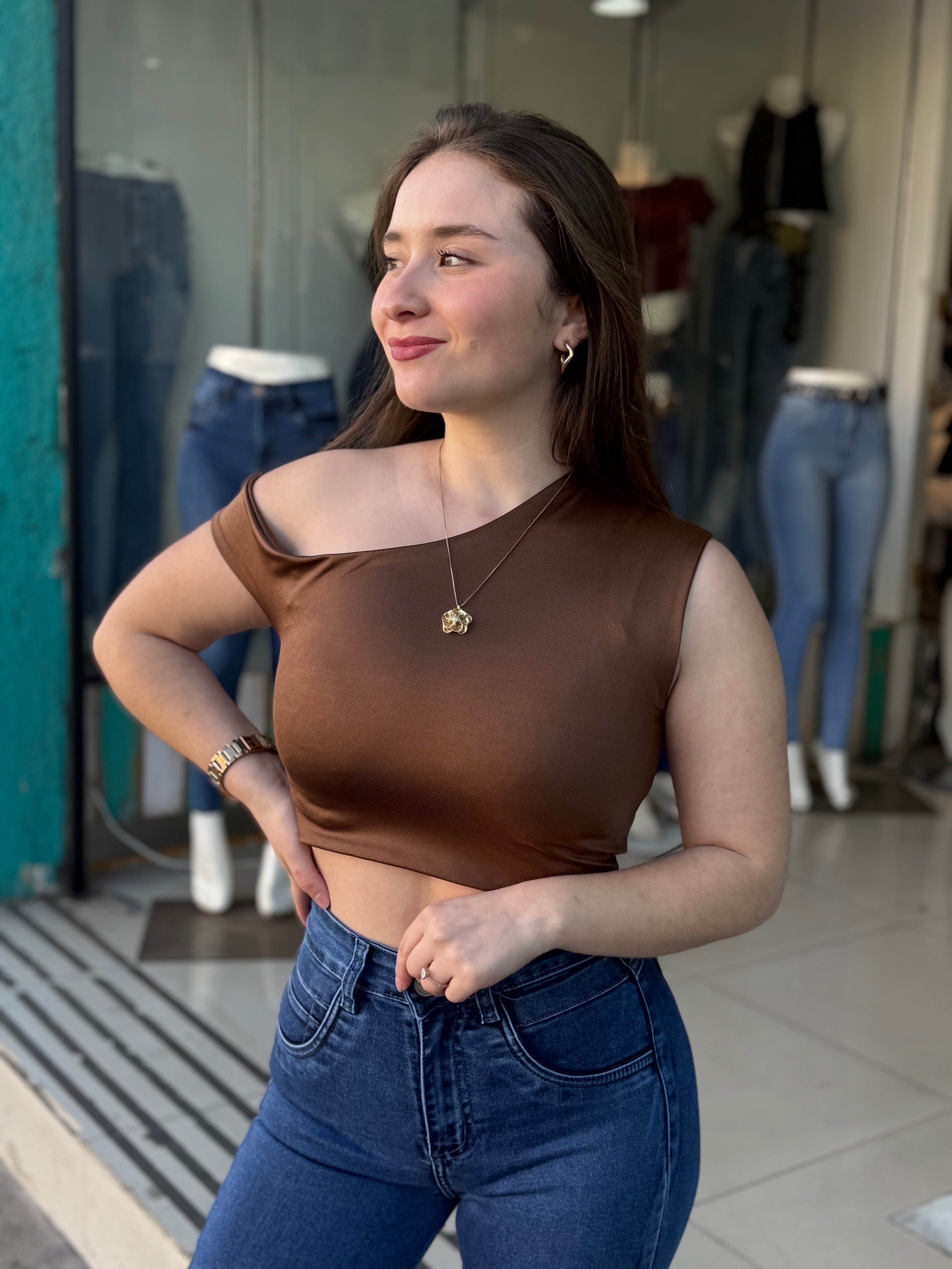 POLERA ASIMÉTRICA