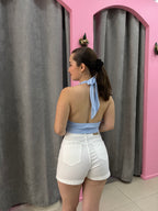 SHORT BLANCO