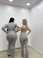 CONJUNTO DEPORTIVO GRIS