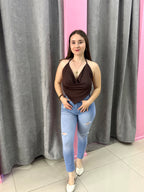 JEANS PITILLO CELESTE DESTROYER