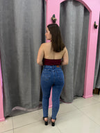 JEANS FLORENCIA CELESTE
