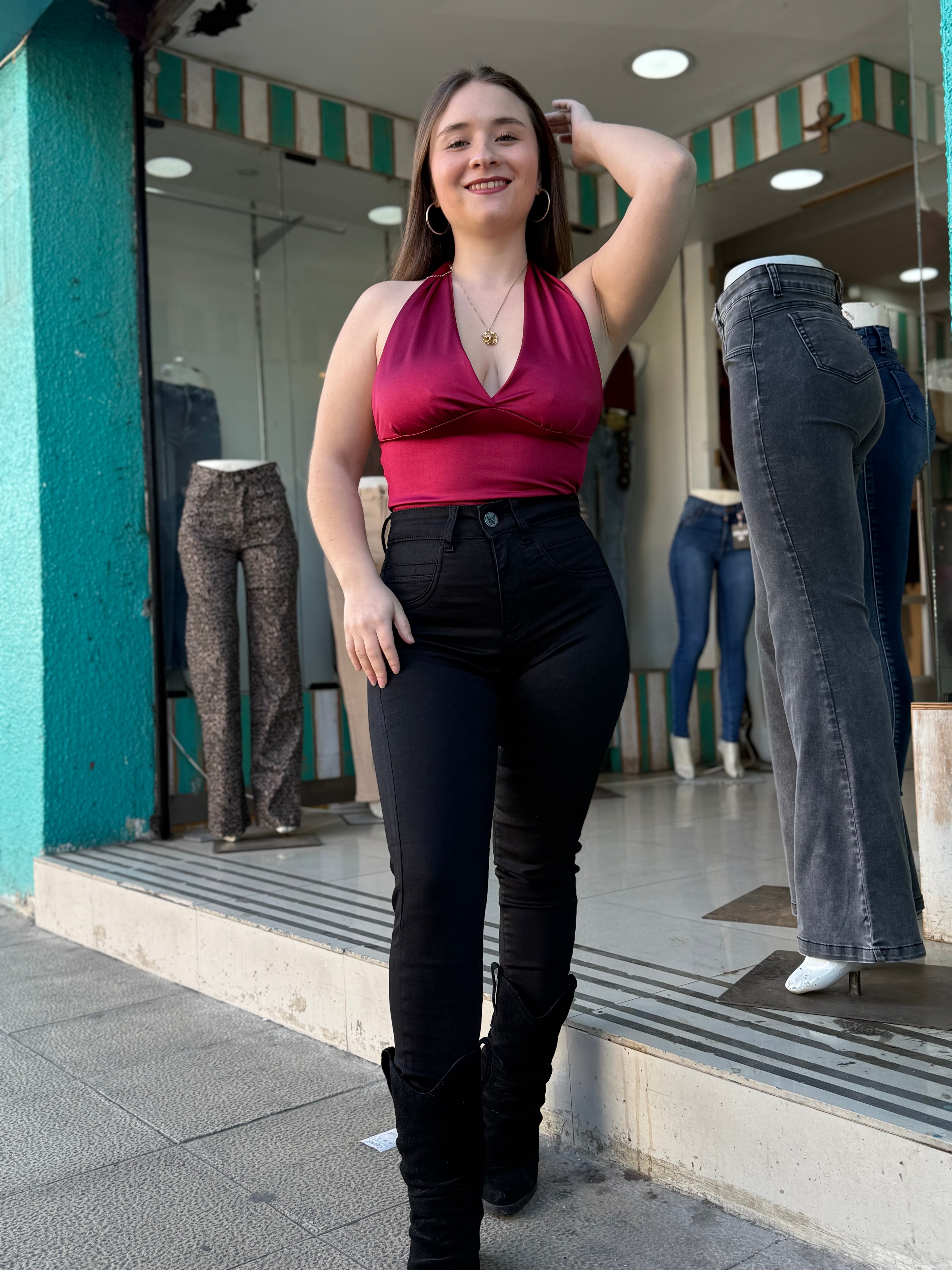 JEANS PITILLO CLÁSICO NEGRO