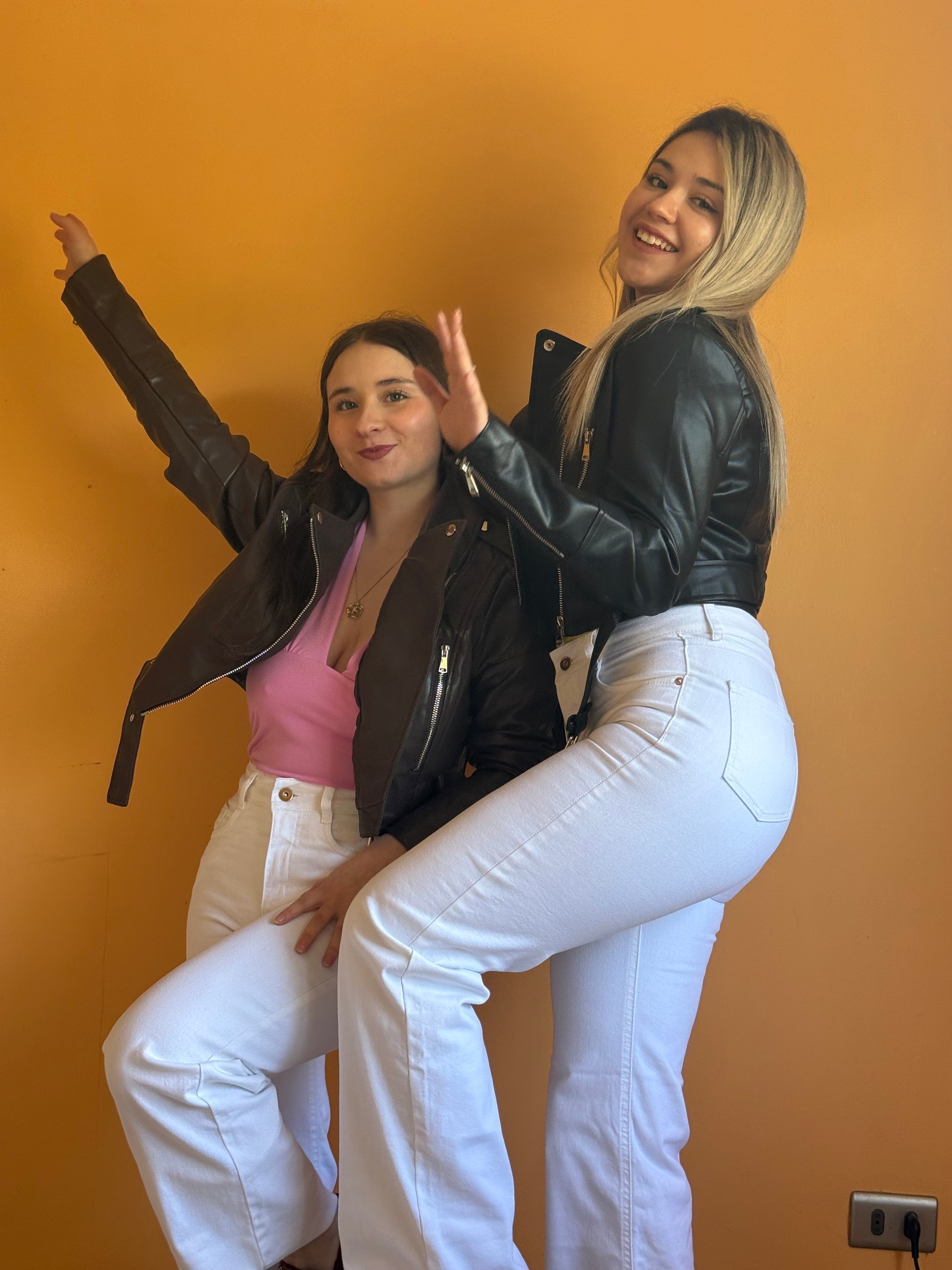 CHAQUETA ECO CUERO